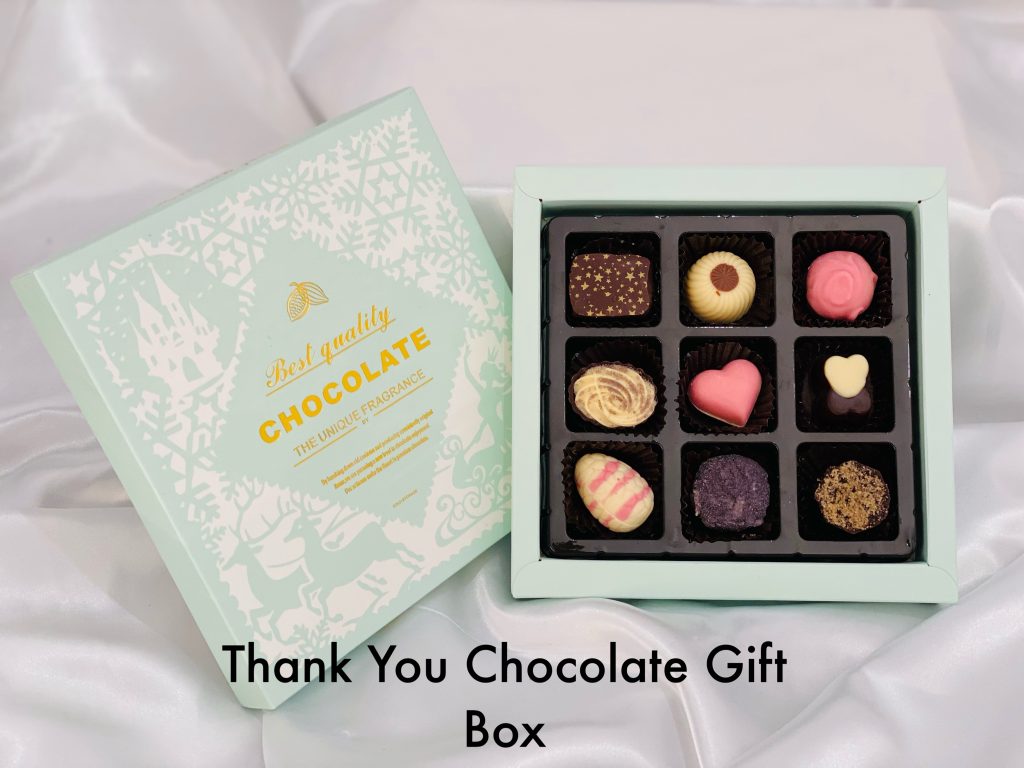 Thanking You Chocolate Gift Box Lanfy Chocolates